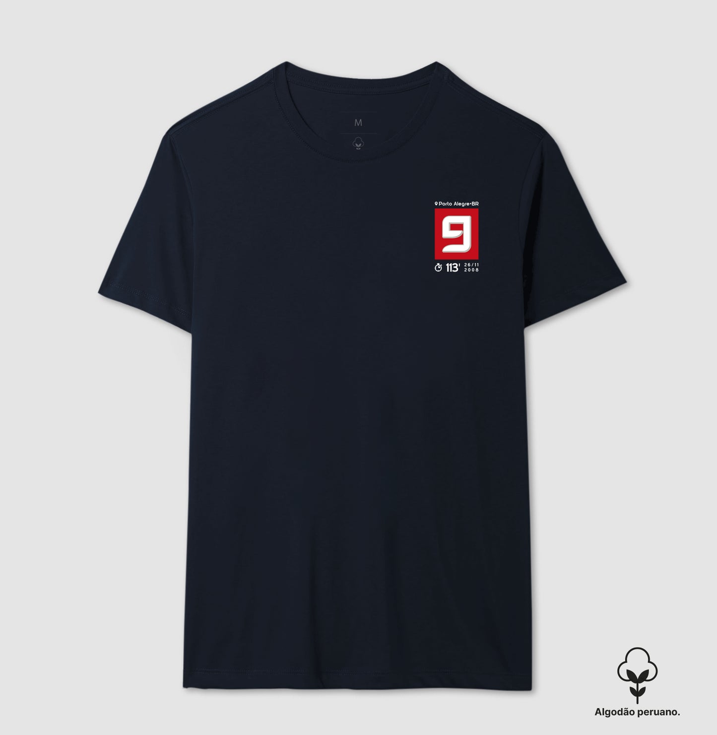 Camiseta Gol do Nilmar em 2008 (Algodão Peruano)