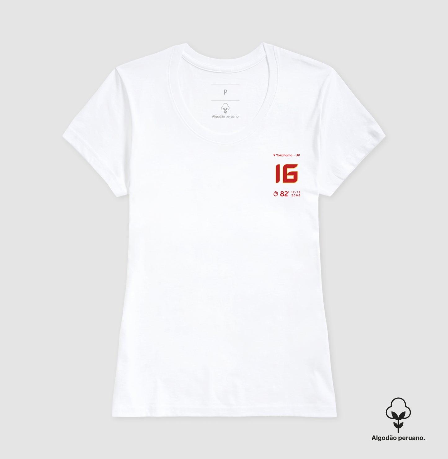 Camiseta Gol do Gabiru em 2006 (Algodão Peruano)