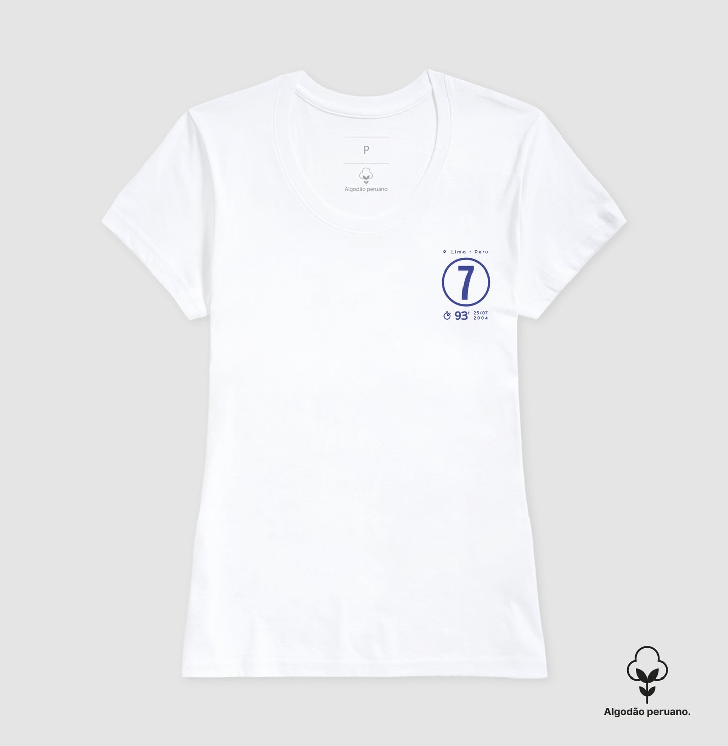 Camiseta Gol do Adriano em 2004 (Algodão Peruano)