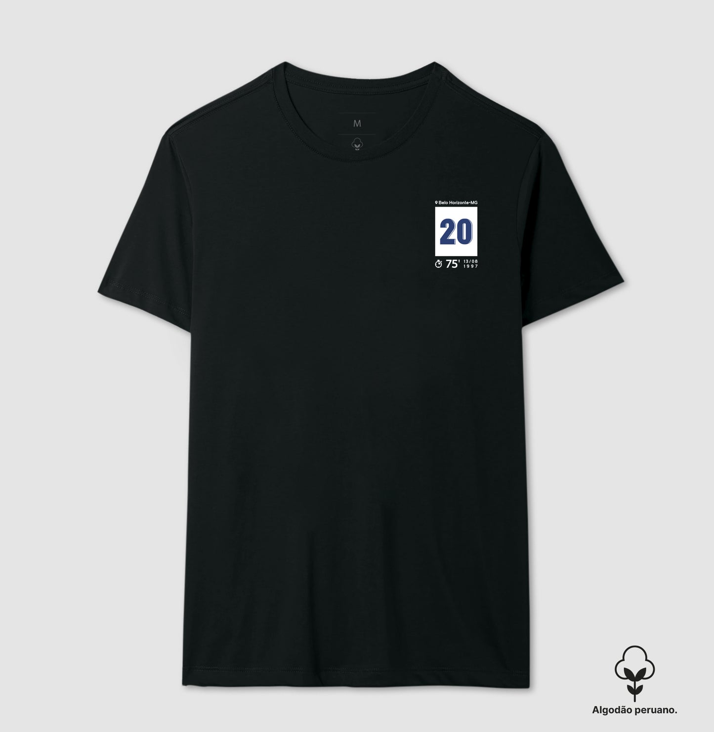 Camiseta Gol do Elivélton em 1997 (Algodão Peruano)