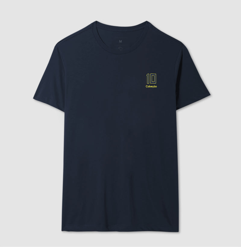 Camiseta ’Cabeção 10’’ - Alex - Masculino / Marinho / P