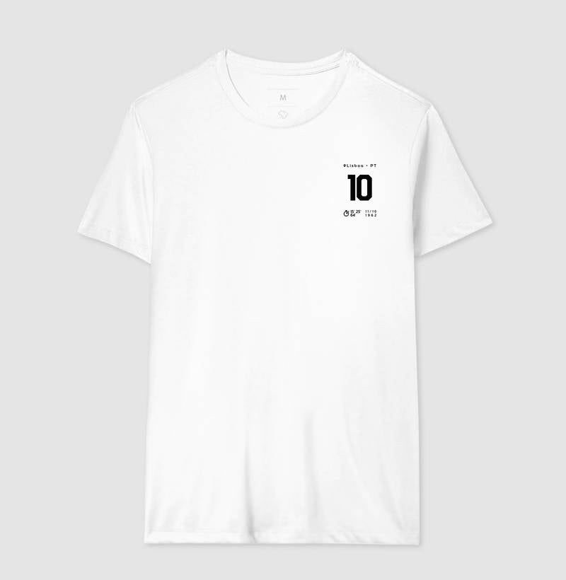 Camiseta Gols do Pelé em 1962 - Masculino / Branca / P - Camiseta