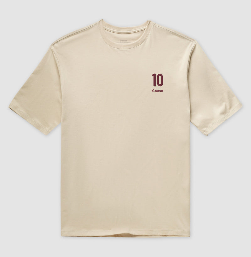 Camiseta ’Ganso 10’’ - PH Ganso (Oversized) - Unissex / Areia / P