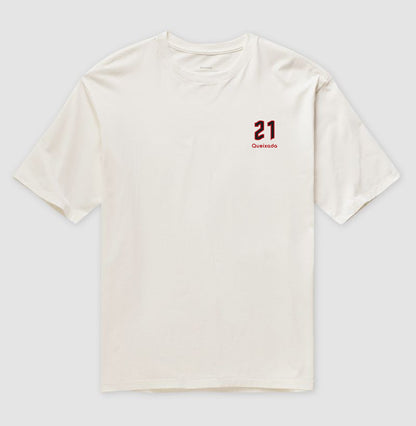 Camiseta "Queixada 21" - Pedro (Oversized)