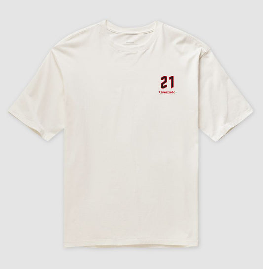 Camiseta "Queixada 21" - Pedro (Oversized)