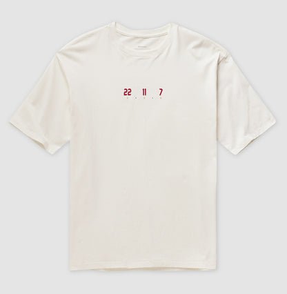 Camiseta Trio KSC - Kaká Shevchenko e Crespo (Oversized) - Unissex / Off White / P - Camiseta