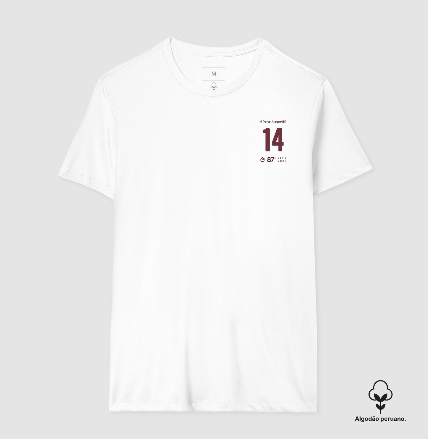 Camiseta Gol do Cano em 2023 (Algodão Peruano)