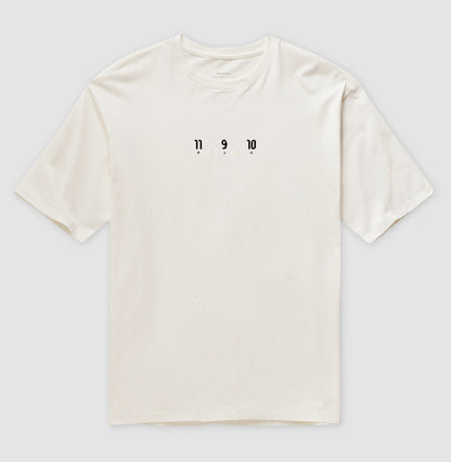 Camiseta Trio RLG - Reus Lewandowski e Götze (Oversized) - Unissex / Off White / P - Camiseta