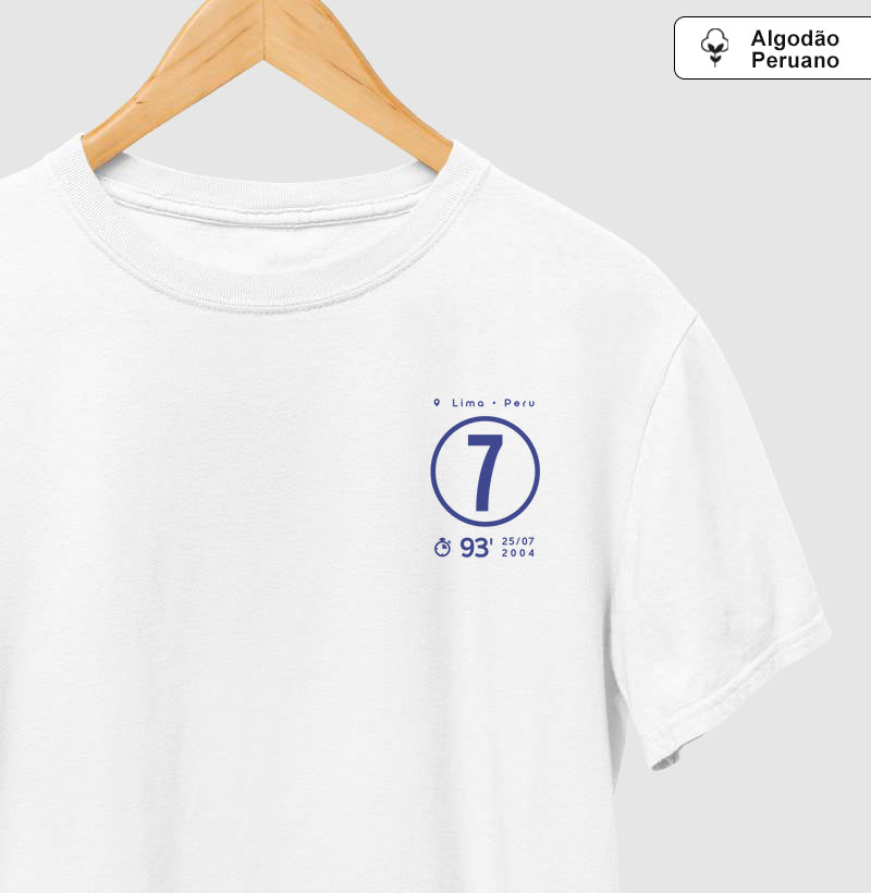 Camiseta Gol do Adriano em 2004 (Algodão Peruano)