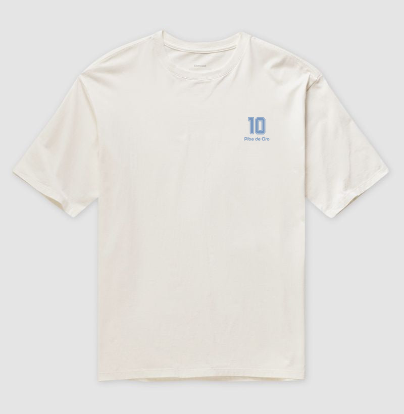 Camiseta ’Pibe de Oro 10’’ - Maradona (Oversized)